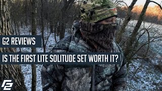 REVIEW  First Lite Solitude Set Mens Solitude Insulated Jacket Mens Solitude Insulated Bib Pant [upl. by Aleunamme]