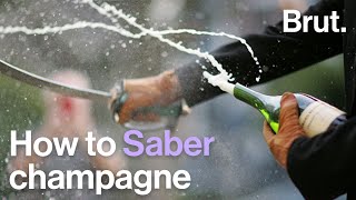 How to Saber champagne [upl. by Gyimah236]