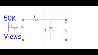 Clipper Positive and Negative Clipper Circuit w subtitles [upl. by Eeralih277]