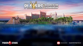 PokerStars NLH Player Championship Day 1 Cards Up [upl. by Illyes]