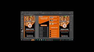 How to Make a TriFold Brochure Template in Illustrator  Tri Fold Brochure Design shorts [upl. by Mabel]