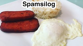 My Favorite Filipino Breakfast  Spamsilog [upl. by Marja]