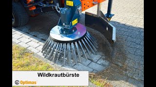 Optimas Wildkrautbürste  Optimas Weed Brush [upl. by Elad]