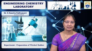 Preparation of Thiokol Rubber by Dr S Anusha Kathyayani [upl. by Felicle393]