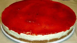 Tarta de queso philadelphia fria ♥ Cold Cheesecake [upl. by Margherita]