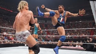 Santino Marella vs Dolph Ziggler vs Jack Swagger  Raw April 2 2012 [upl. by Emanuele]