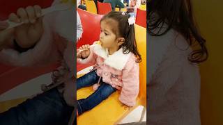 Prishu enjoying eating Sizzler 🥘😃 shorts trending viral funny viral baby prishu sizzlers [upl. by Mandie]