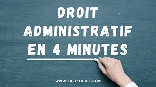 Comprendre le droit administratif en 4 minutes [upl. by Aihsotan710]