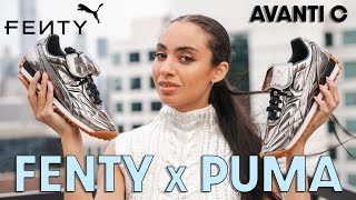 The most fashionable FENTY x PUMA sneaker EVER Rihanna Avanti C Grey Review and How to Style [upl. by Morgenthaler72]