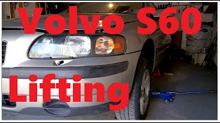 Volvo S60 XC70 Lifting and jacking points frontrear 20012009 [upl. by Halliday]