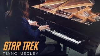 STAR TREK Piano Medley by David Kaylor  50th Anniversary Edition [upl. by Doowrehs]