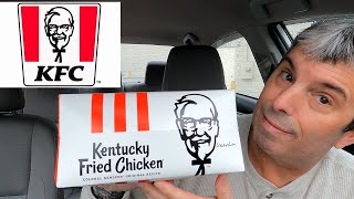 NEW kfc 4 99 two piece box food review [upl. by Adnyc231]