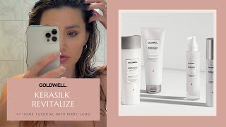 Goldwell Kerasilk Revitalize Tutorial [upl. by Aela]