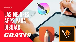 Las mejores Apps para dibujar gratis  Ipad  Android Pc [upl. by Gnahk623]