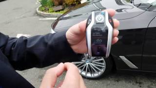 2017 BMW 5 series Remote Control Parking [upl. by Woodrow]