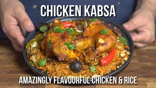 The Middle Easts most FLAVOURFUL chicken and rice Gulf Kabsa Machboos [upl. by Adiv926]