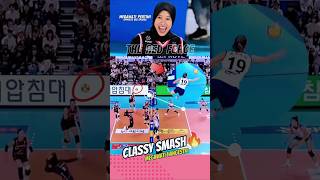 amazing ‼️ Megawati classy finished 🔥🔥 volleyball bolavoli volleyballworld tranding fypシ゚viral [upl. by Florin437]