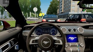 City Car Driving  Ford Mustang GT  Street Racing [upl. by Tirreg]