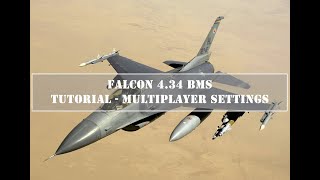 Falcon BMS  Multiplayer Settings Tutorial BMS and IVC [upl. by Iaras]