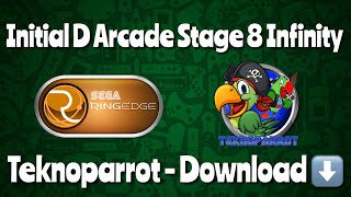 Initial D Arcade Stage 8 Infinity  4K  Sega Ringedge  Teknoparrot  Arcade  Download Below [upl. by Wentworth]