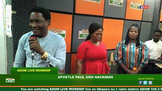 ADOM LIVE WORSHIP WITH APOSTLE PAUL OKO HACKMAN 146 19 [upl. by Robaina]