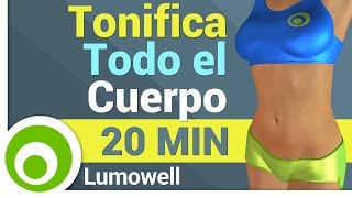 Ejercicios para tonificar todo el Cuerpo [upl. by Htiel]