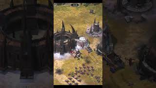 Dwarven Ram Destroys Angmar Fortress Lord of The Rings Battle for Middle Earth 229 shorts [upl. by Nytsirhc]