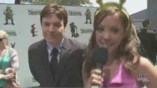 Kaci Brown hosting the green carpet 20100516 [upl. by Ahtnamas]