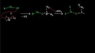 A04 Swern oxidation reaction mechanism [upl. by Hinze]