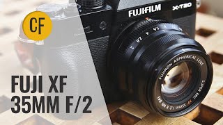 Fuji XF 35mm f2 R WR lens review with samples [upl. by Ellennaj]