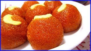 మోతిచూర్ లడ్డు  Motichoor Laddu Recipe in telugu Simple and Easy making  By MegaMirchi [upl. by Eromle923]