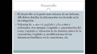 ¿Cómo redactar un informe [upl. by Jacinta]