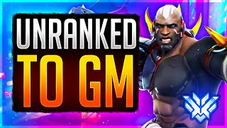 Can YOU Solo Carry on Doomfist Unranked to GM Overwatch Top 500 Doomfist Smurf vs Plats Samito [upl. by Rebane]