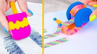 10 DIY Außergewöhnliche Schulsachen Für Den Sommer SchulStreiche [upl. by Arriet]