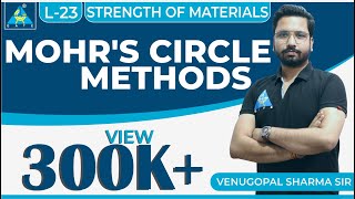 Strength of Materials  Module 2  Mohrs Circle Methods  Lecture 23 [upl. by Macdermot64]