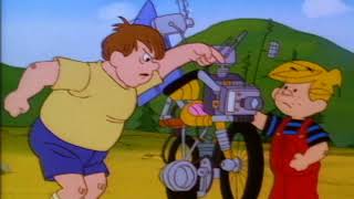 Dennis The Menace  Bicycle Mania  Classic Cartoons For Kids [upl. by Ennayhs]