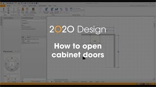 2020 Design Tip How to open cabinet doors [upl. by Rednas]