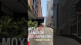 Moxy Bangkok Ratchaprasong l Moxy Queen City View Room Tour [upl. by Nylrahc327]