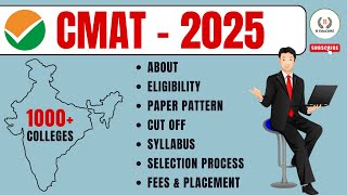 All about CMAT 2025  Eligibility  Exam pattern  Cutoff  Syllabus  Selection Process mba [upl. by Alimrahs]