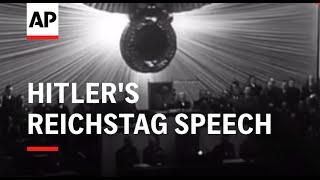 Hitlers Reichstag Speech [upl. by Bruni14]