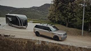 2022 New Range Rover Autobiography LWB in Batumi Gold Driving Video [upl. by Ruy]