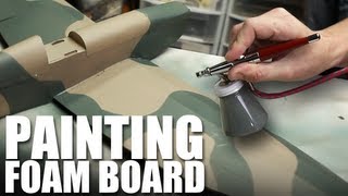 Flite Test  Painting Foam Board  TIP [upl. by Roxi]