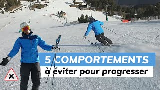 Ski  5 comportements à éviter pour progresser façon Labo du skieur [upl. by Harbour514]