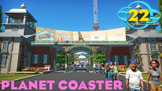 Planet Coaster  Ep 22  NEW Themed Zone [upl. by Wilone]