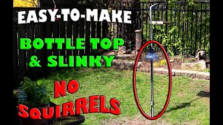 Easy Homemade Squirrel Deterrent  Bottletop amp Slinky [upl. by Mauldon353]