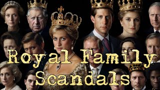 Royal Family Scandals From Abdications to Controversies  Royal Scandals [upl. by Atsahc]