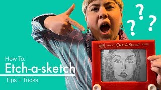 HOW TO EtchASketch  Tips  Tricks [upl. by Ahsinahs]