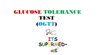 GLUCOSE TOLERANCE TESTOGTT [upl. by Wallinga]