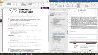 Textmarken und Querverweise in Word [upl. by Kennett]