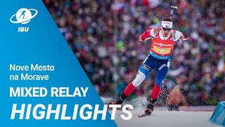 World Cup 2223 NMNM Mixed Relay Highlights [upl. by Anauqat]